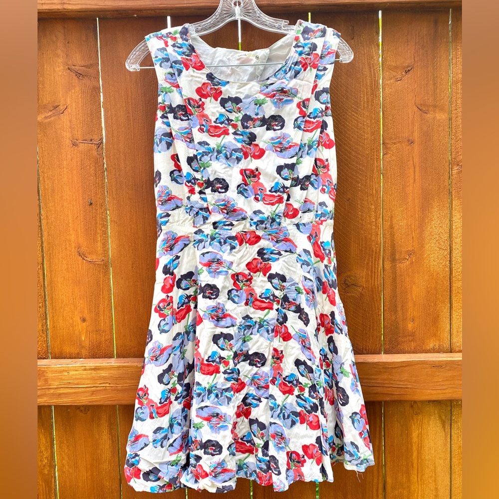 Lavand French Floral Mini Dress